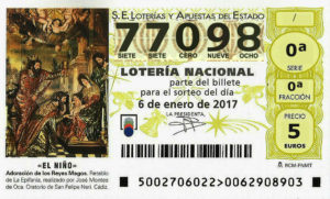 Loteria de Reyes Umore Ona 77098